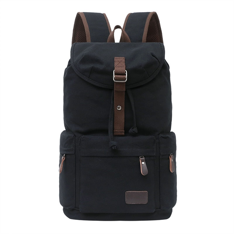 Large Capacity Canvas Explorer Travel Backpack - Image 8