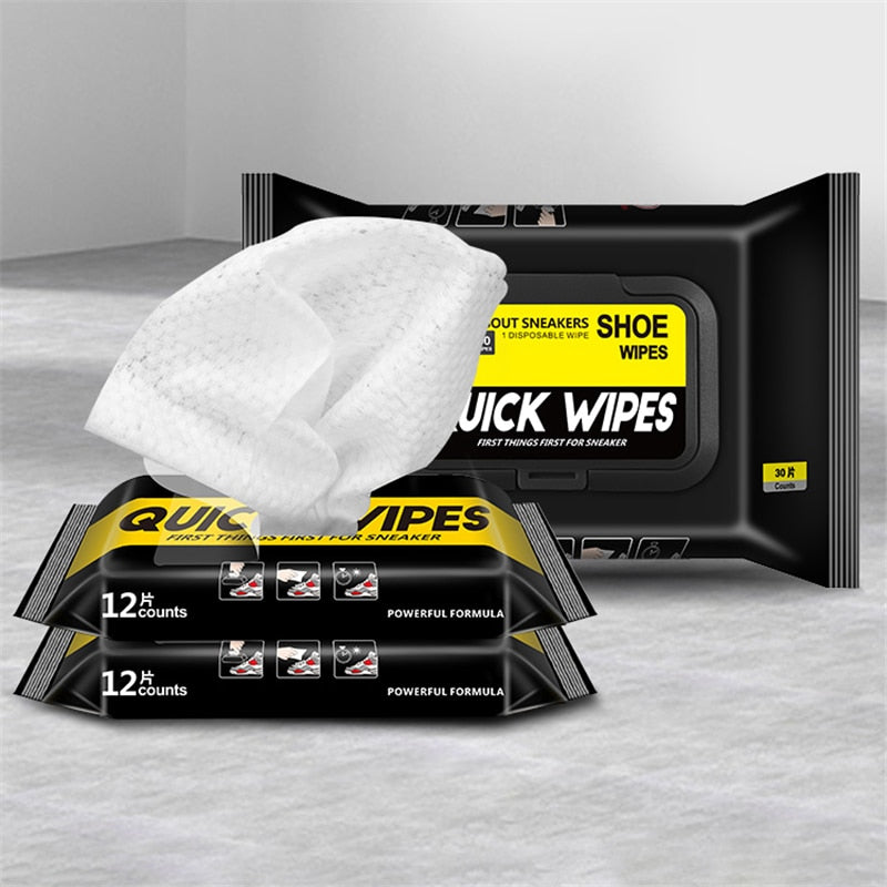 Disposable White Shoe Cleaner Wipes - Image 4