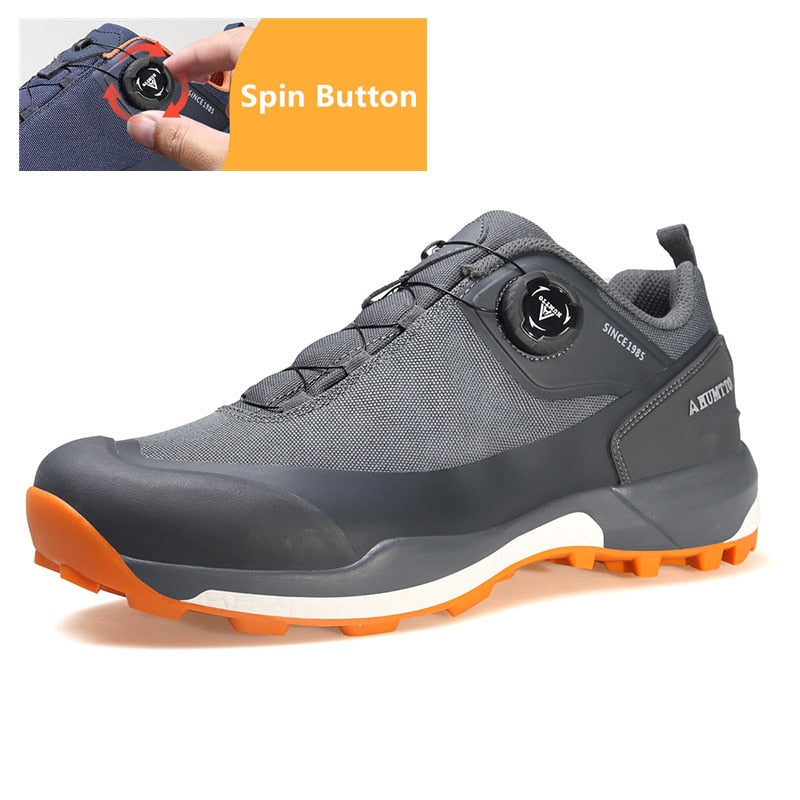 Waterproof Speed Hiker Automatic Lace Up Boots - Image 7