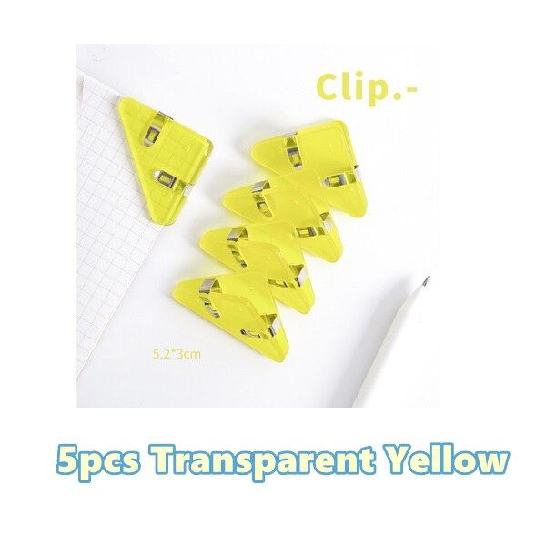 Easy Mark Colorful Triangle Book Corner Clip - Image 7