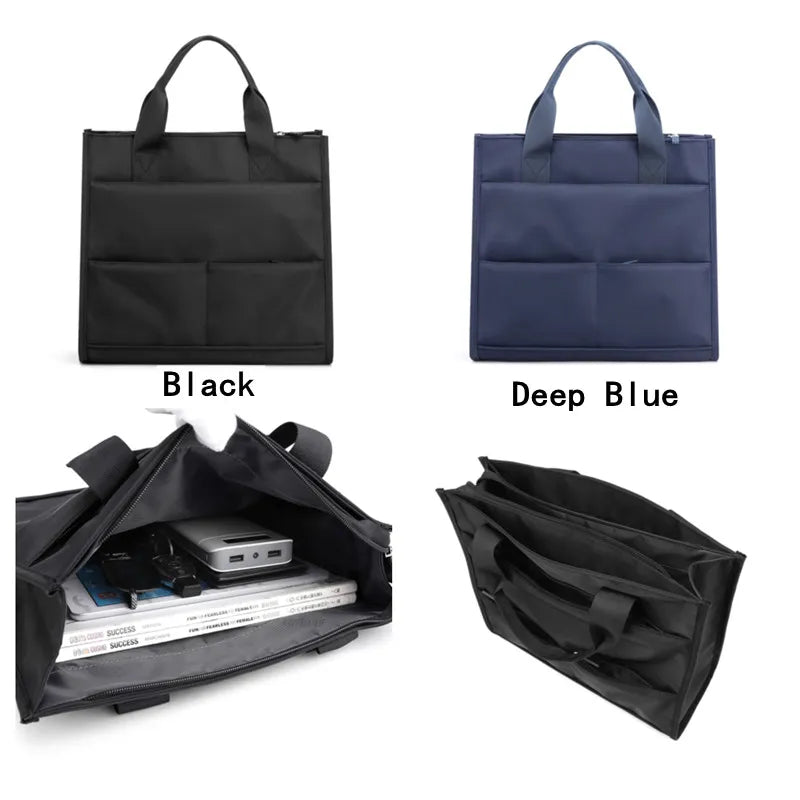 Metro Man High-Capacity Waterproof Handbag - Image 6