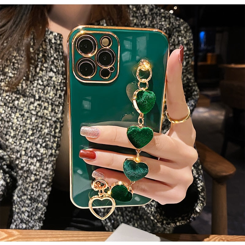 Precious Metal Heart iPhone Case - Image 3