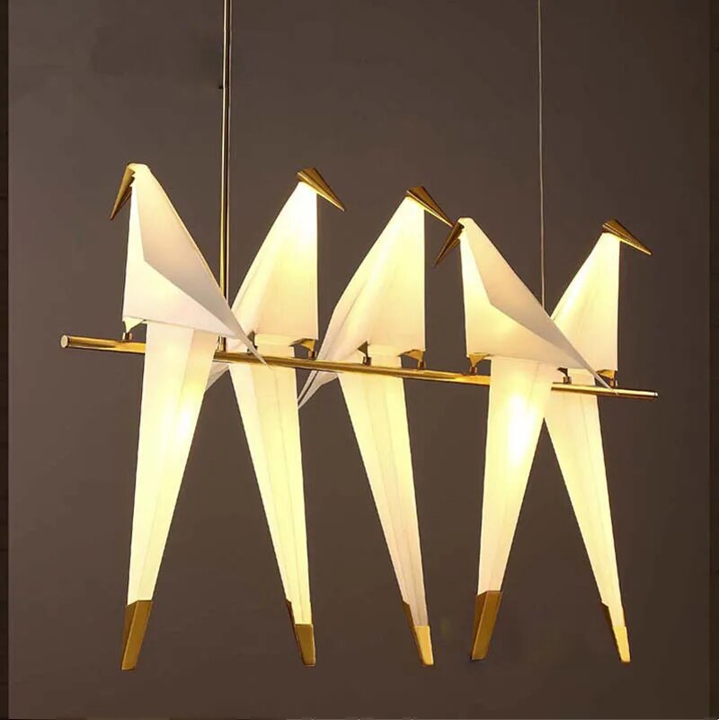 Origami Bird Decorative Chandelier Lamp - Image 2
