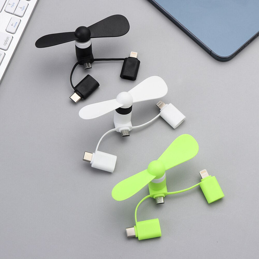 Portable Mini Phone USB Fan - Image 2
