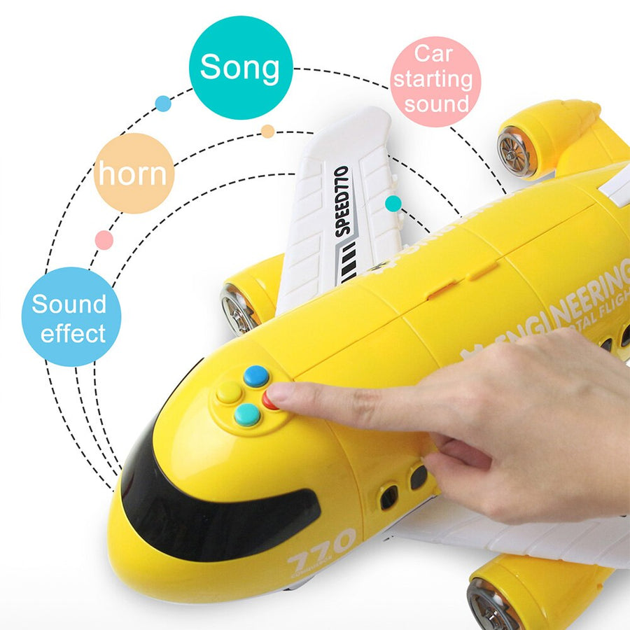 Kids Airplane Flying Wonders Music Toy Set - Image 10