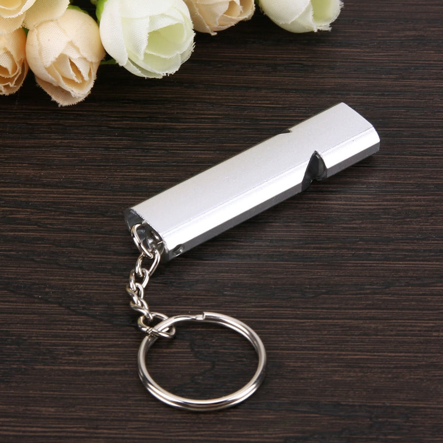 Ultra Loud Survival Emergency Whistle Keychain - Image 1