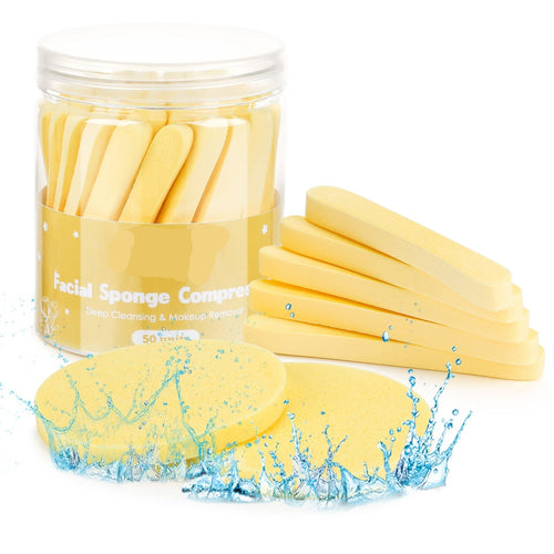 50Pcs Water-Activated Face Cleansing Makeup Remover - Image 0