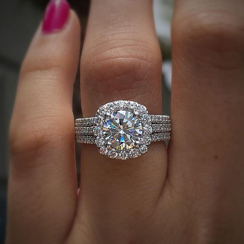 Eternal Sparkle Romance Sophisticated Ring - Image 0