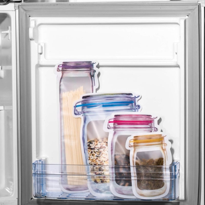 Reusable Transparent Jar Storage Bags - Image 6