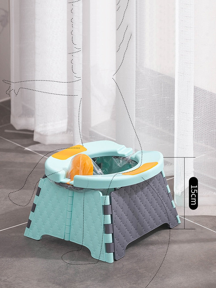 Portable Outdoor Baby Toilet Training Seat - Image 2