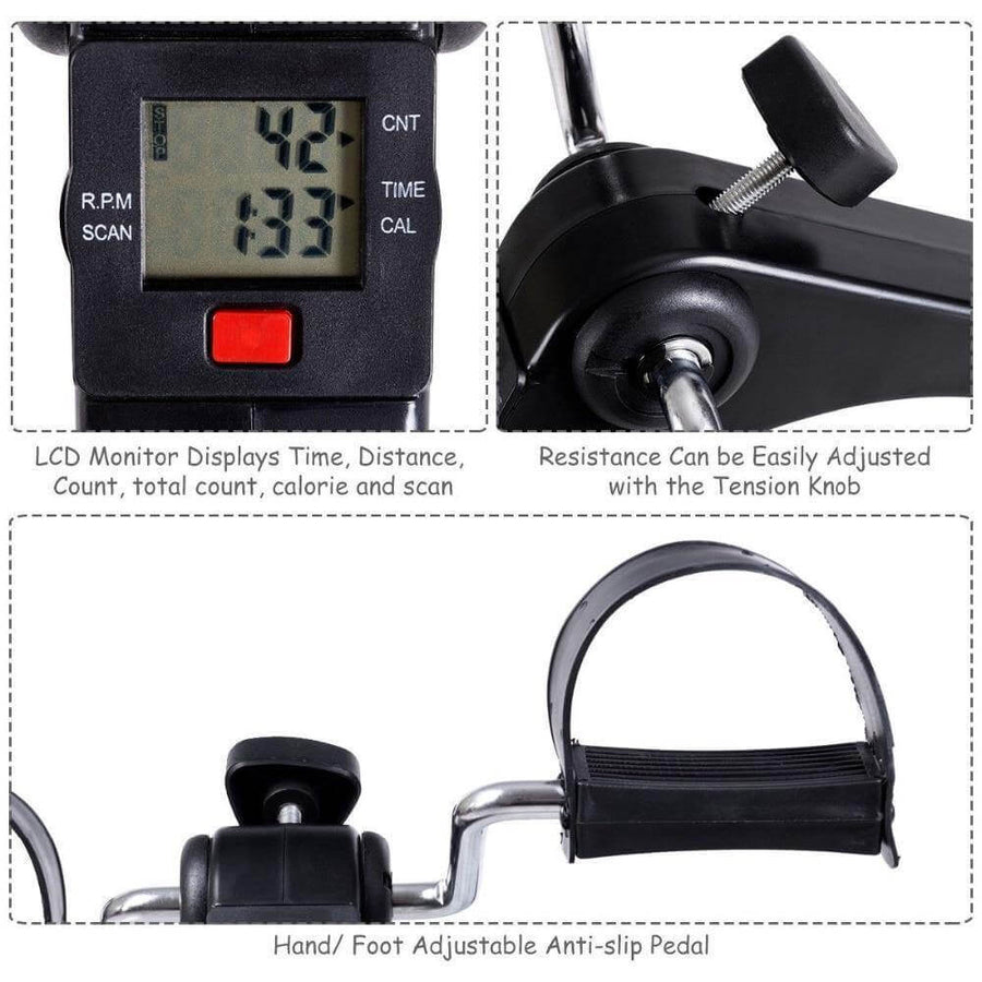 Portable Folding Indoor Exercise Bike - Image 5