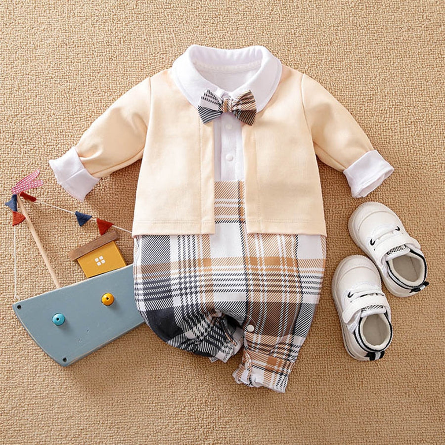 Newborn Baby Gentleman Jumpsuit - Image 21