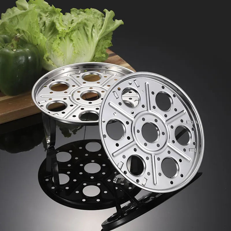 Stainless Steel Quick Egg Steamer Rack - Image 1
