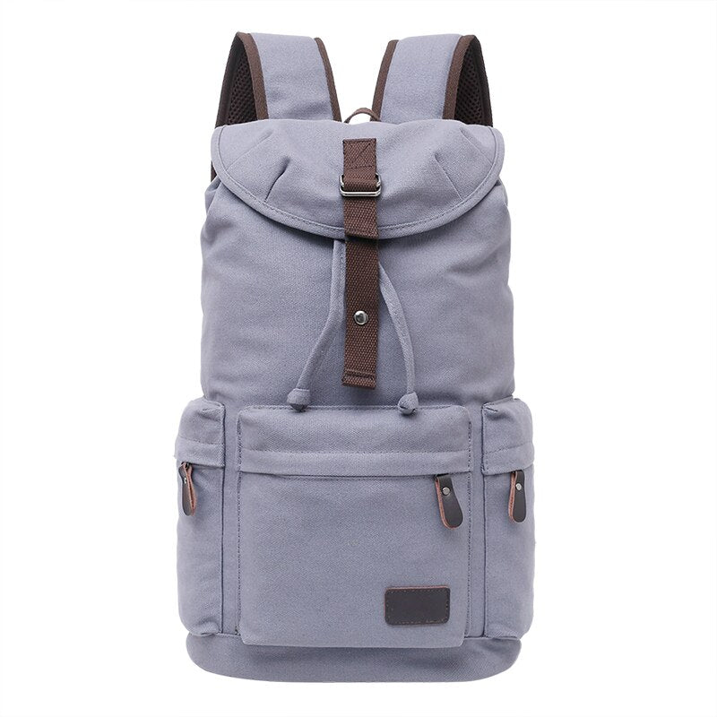 Large Capacity Canvas Explorer Travel Backpack - Image 6