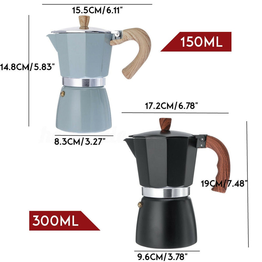 Italian Style Pot Espresso Coffee Maker - Image 5