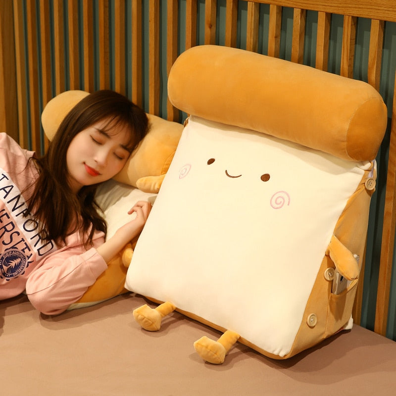 Fruity Toast Bread Comfy Pillow - Image 11
