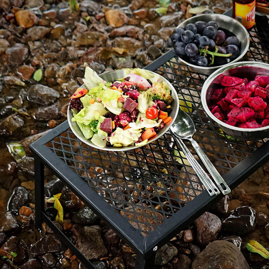 Ultra-light Outdoor Portable Folding Grill Net Table - Image 2