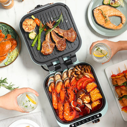 Double-sided Electric Baking Pan Cooker - Image 0