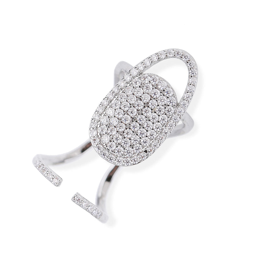 Sleek Line Gothic Metal Thin Nail Rings - Image 28