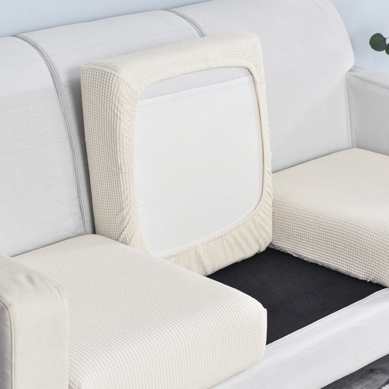 Jacquard Strechable Cushion Sofa Cover - Image 7