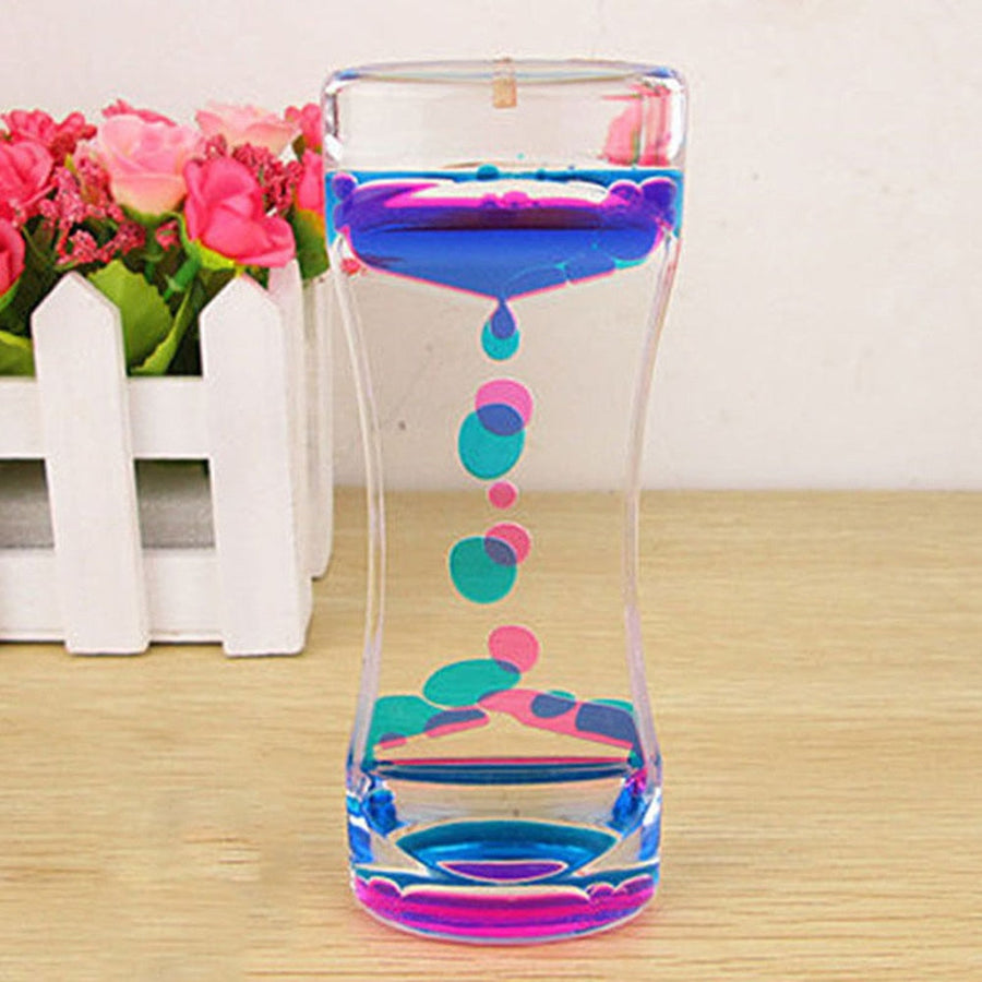 Floating Oil Bubble Hourglass - Image 6