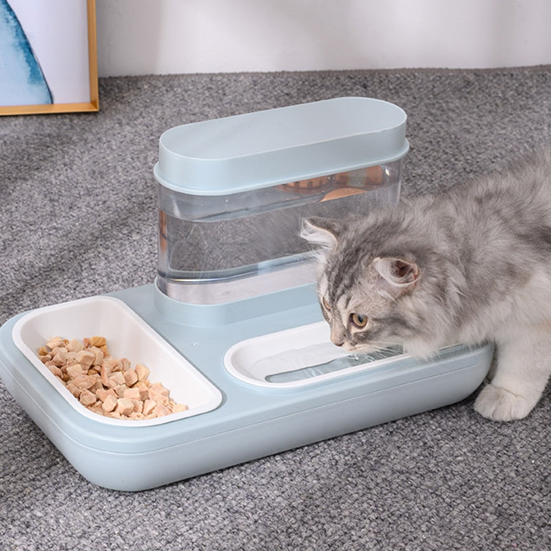 Automatic Drinking Fountain Pet Feeding Bowl - Image 1