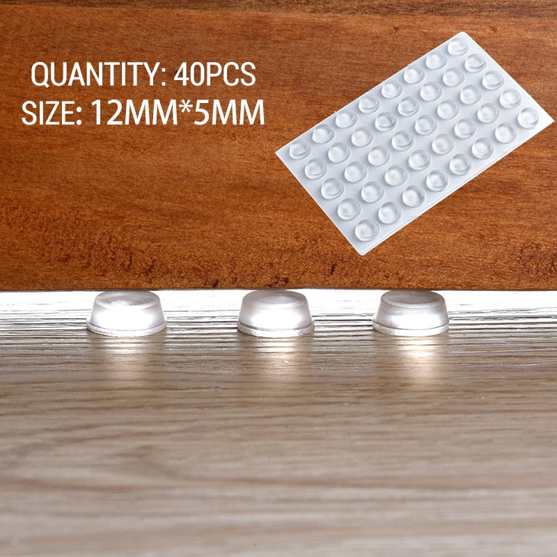 Self-Adhesive Silicone Cabinet Door Stopper Pads - Image 9