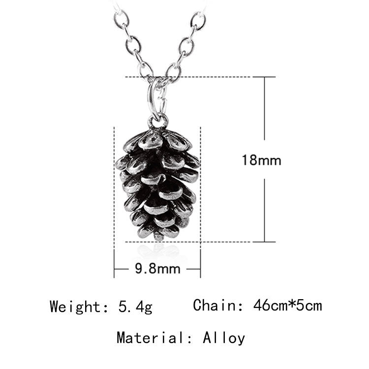 Elegant Pinecone Vintage Necklace - Image 8