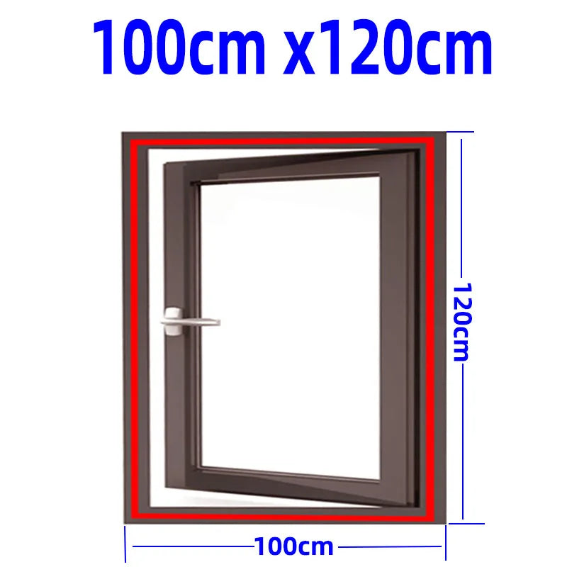 Adjustable Invisible Anti-Mosquito Washable Window Net - Image 16