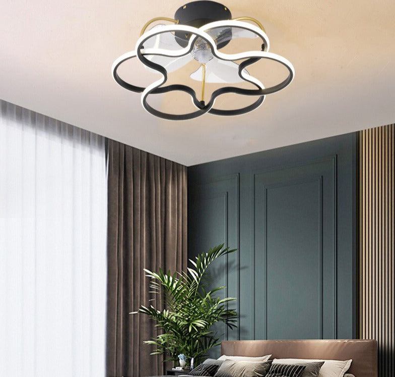 Elegant Modern LED Ceiling Fan Lamp - Image 2