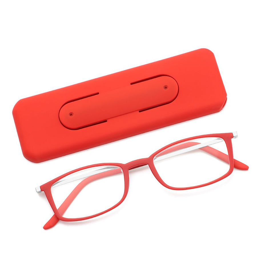 Anti-Blue Light Glasses with Cellphone Stand - Image 7