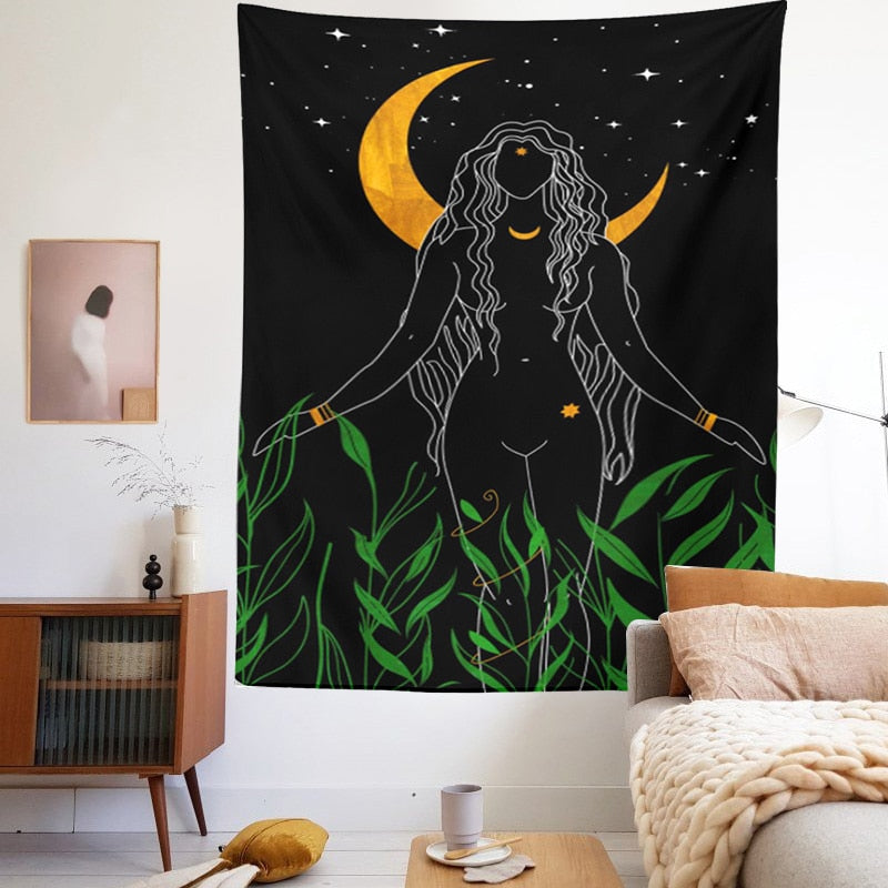 Bohemian Style Moon Energy Wall Hanging Decor - Image 8