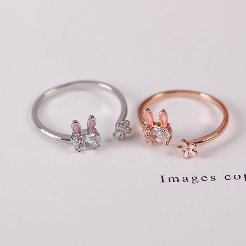 Magic Radiant Rabbit Charm Ring - Image 5