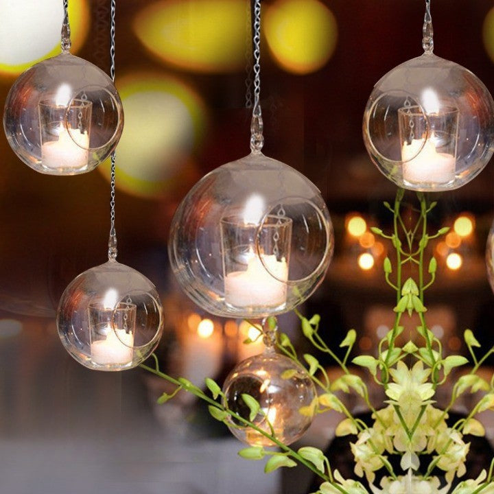 Starry Night Terrarium Candlestick Holder - Image 0