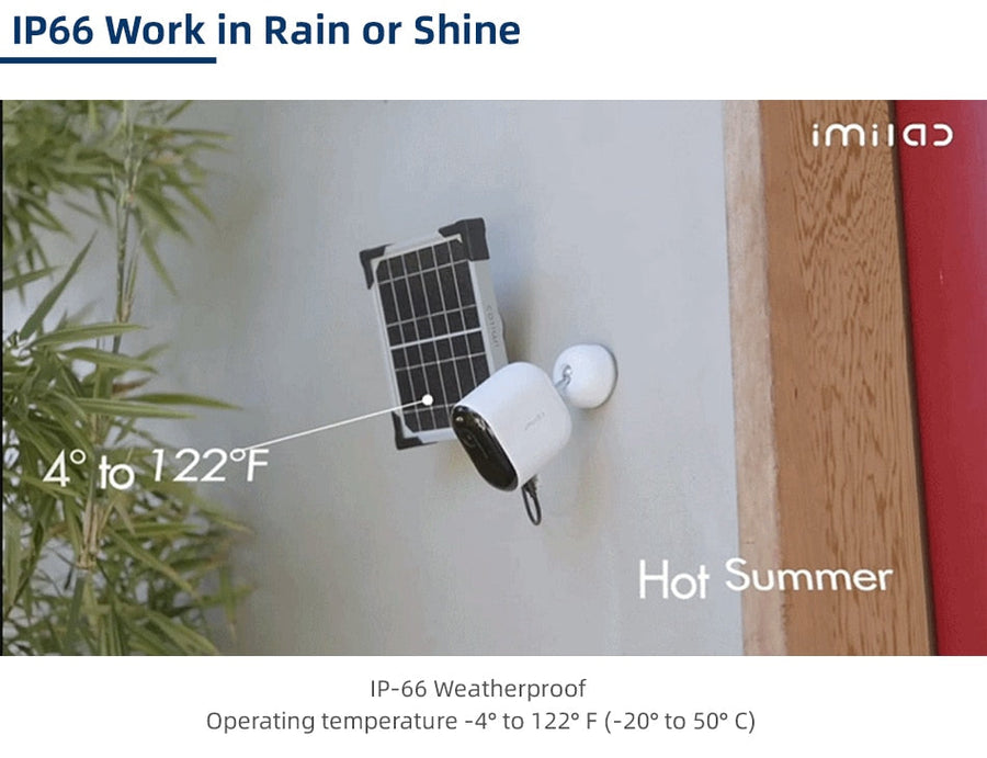Solar-Powered Magnetic Smart IP Outdoor Security Camera - Image 4