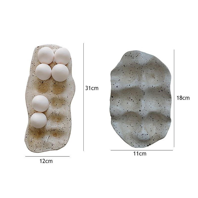 Nordic Resin Egg Storage Tray - Image 5