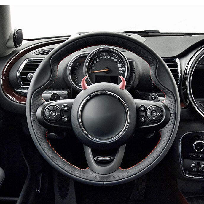 3D Devil Horns Car Dashboard Accessory - Image 0