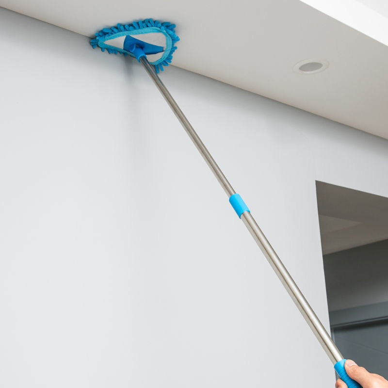 Rotatable Telescopic Stainless Steel Cleaning Mop - Image 5