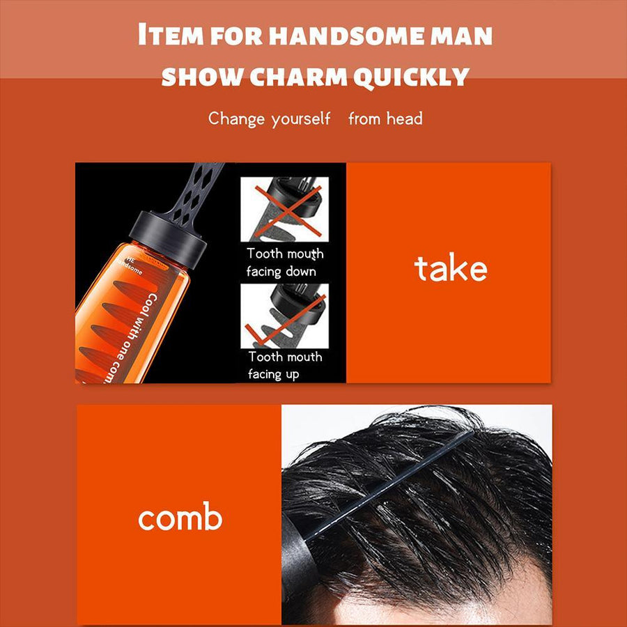 Professional Easy Hair Styling Comb Gel Bottle - Image 1