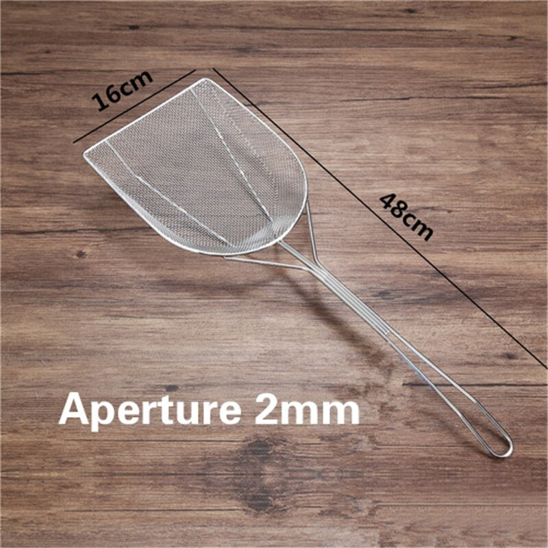 Stainless Steel Fryer Strainer Spatula - Image 3