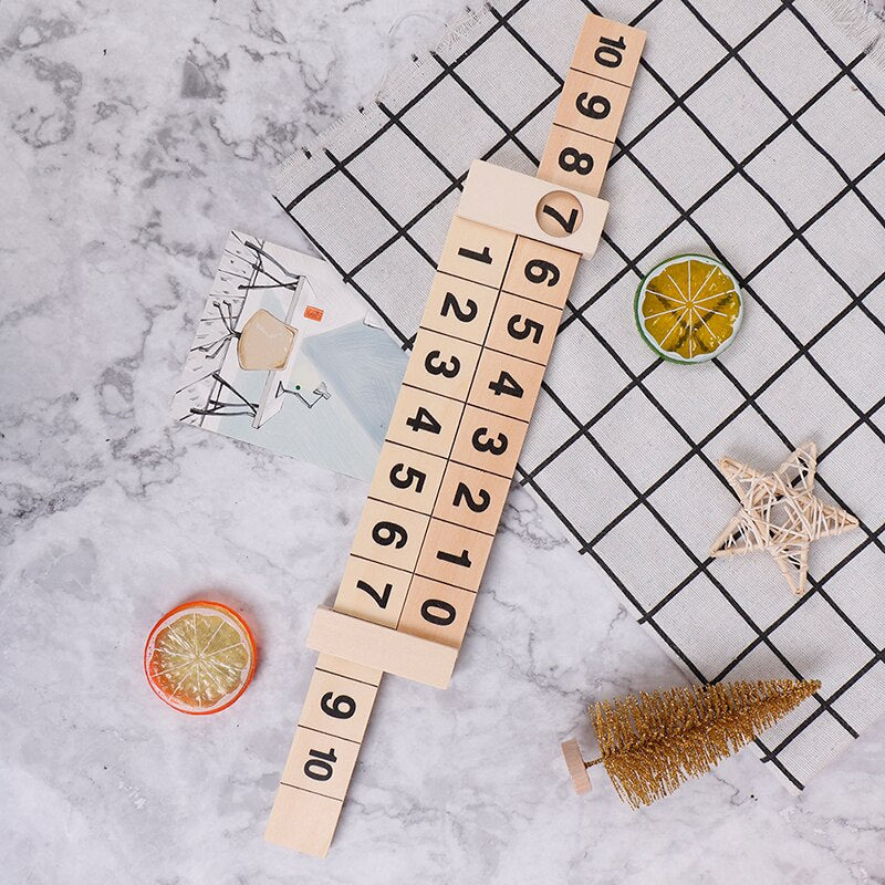 Wooden Creative Educational Math Toy - Image 1