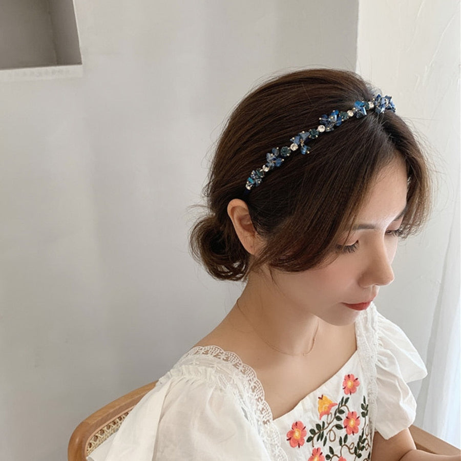 Sophisticated Sparkle Rhinestone Crystal Headband - Image 3