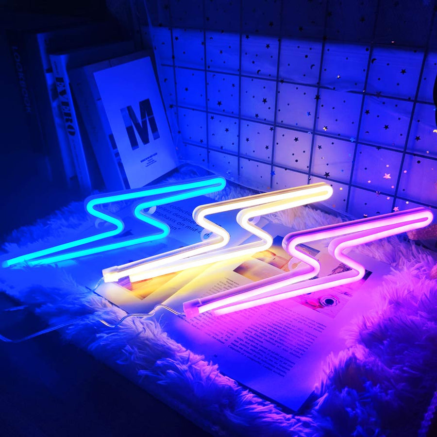 Led Lightning Neon Sign Wall Decor - Image 2