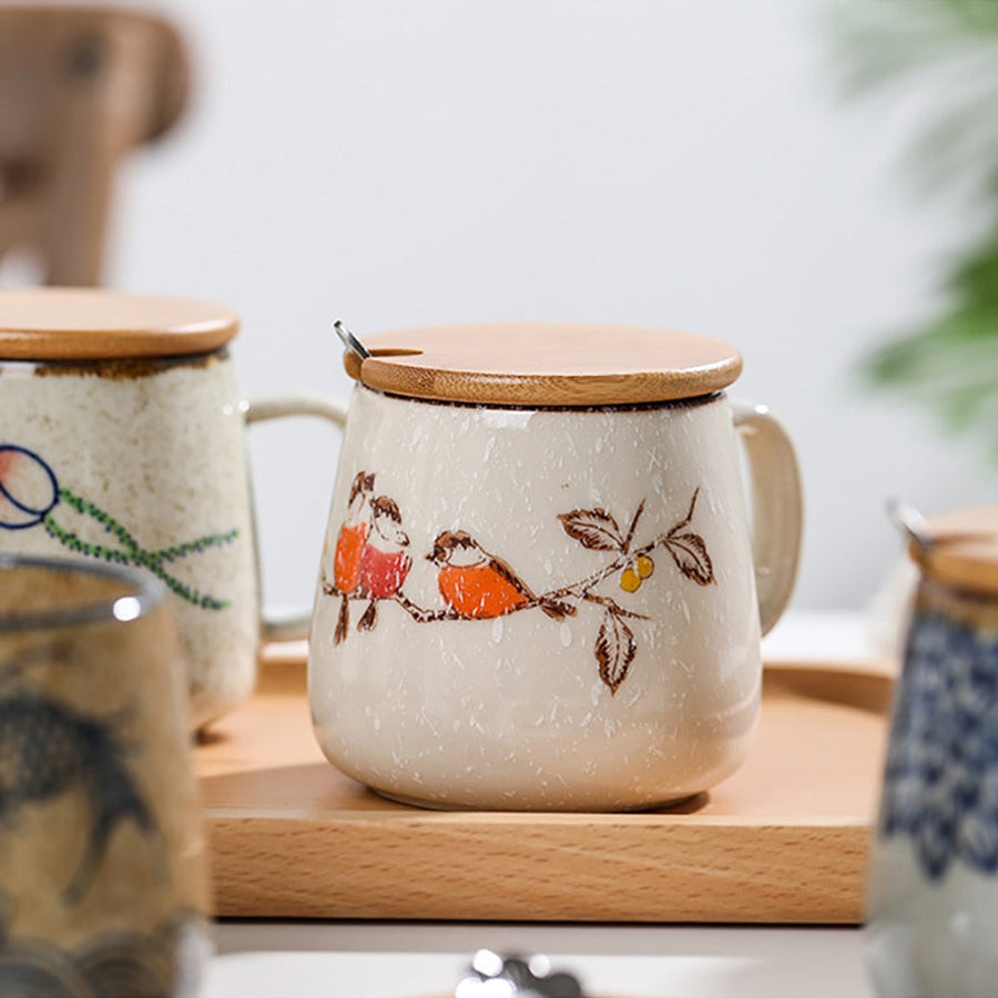 Japanese Retro Handmade Ceramic Cups - Image 4