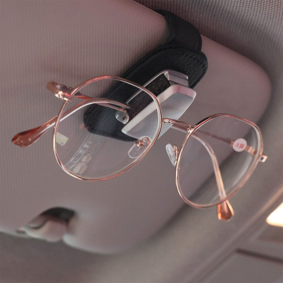 Car Organizer Sunglasses Holder Clamp - Image 0
