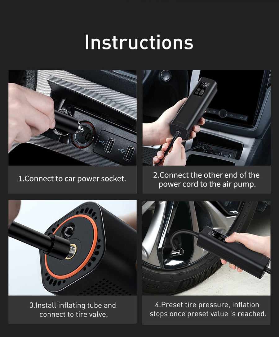 Air Blast Digital Portable Tire Inflator - Image 8
