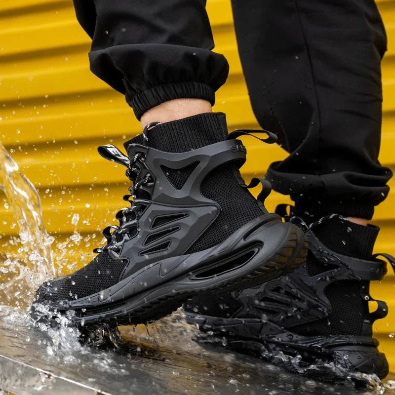 Construction Helper Anti-Smash Indestructible Safety Shoes - Image 2