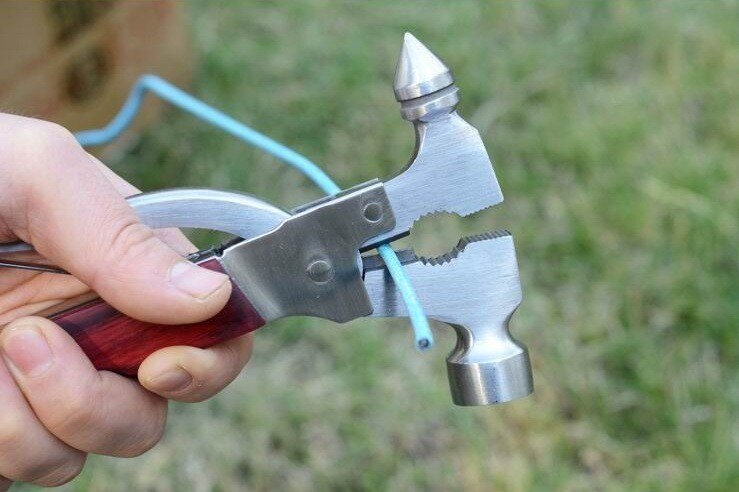 Multifunctional Stainless Steel Hammer Camping Tool - Image 4