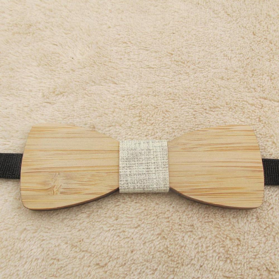 Wooden Bow Tie Made Of Anchor Glasses - Image 2