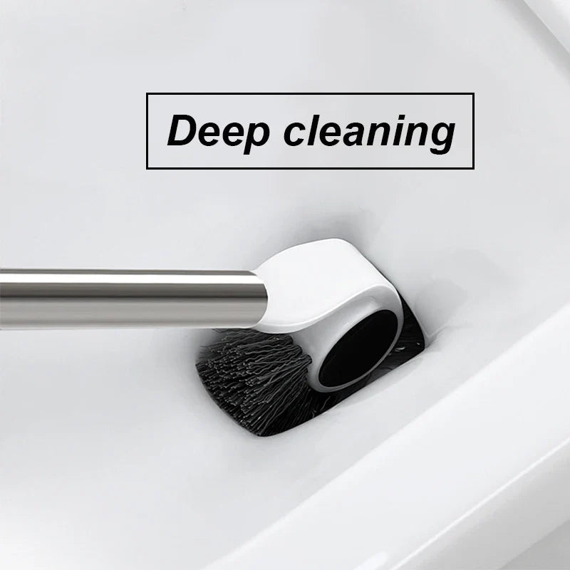 Magnetic Holder Toilet Deep Cleaning Brush Set - Image 4